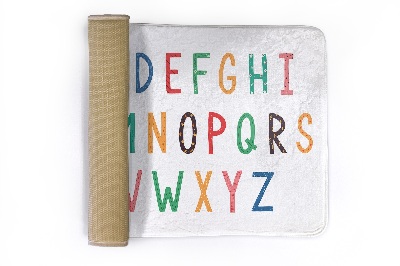 Kinderteppich Farbiges Alphabet