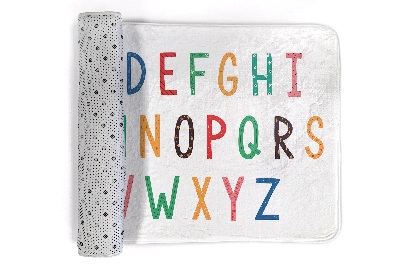 Kinderteppich Farbiges Alphabet