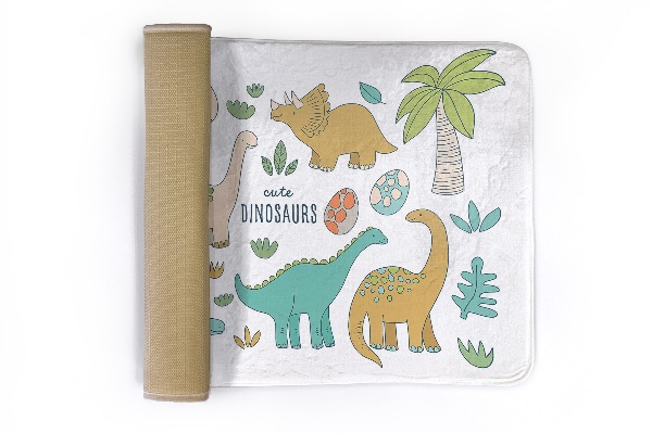 Kinderteppich Niedliche Dinosaurier