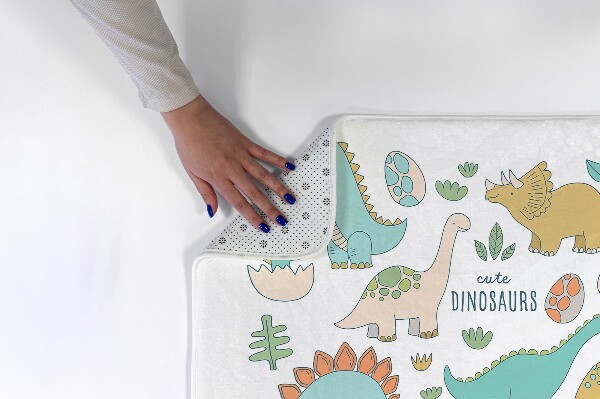 Kinderteppich Niedliche Dinosaurier