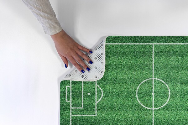 Kinderteppich Fußballfeld-Rasen