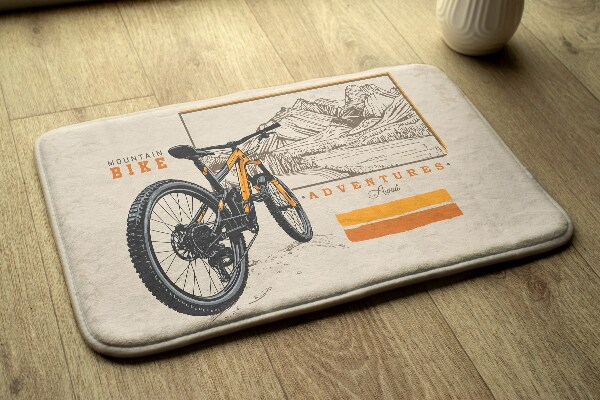 Kinderteppich Mountainbike