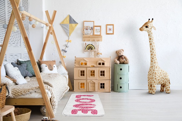 Kinderteppich LOVE-Inschrift