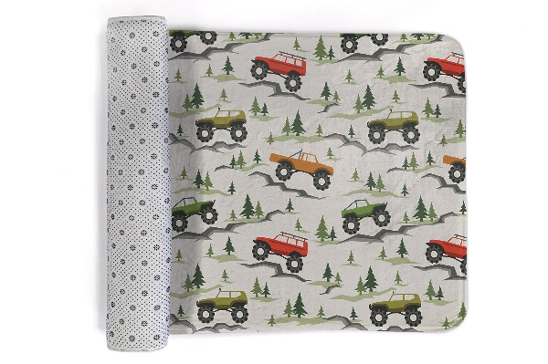 Kinderteppich Muster von Geländewagen