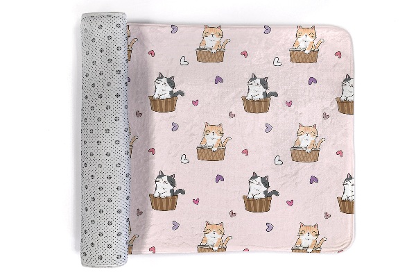 Kinderteppich Katzen in Körben