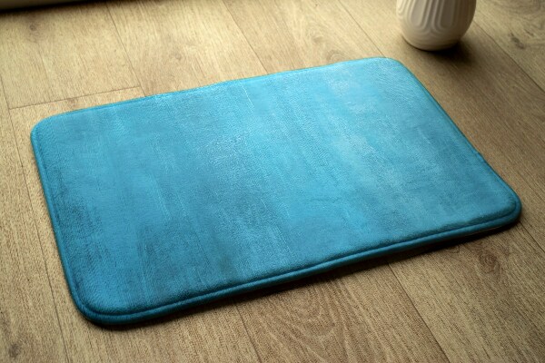 Teppich modern Blaue Textur