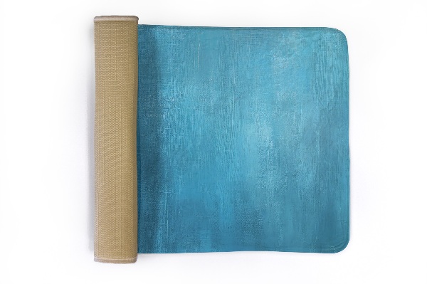 Teppich modern Blaue Textur