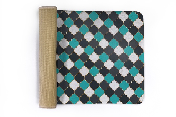 Teppich modern Marokkanisches Mosaik