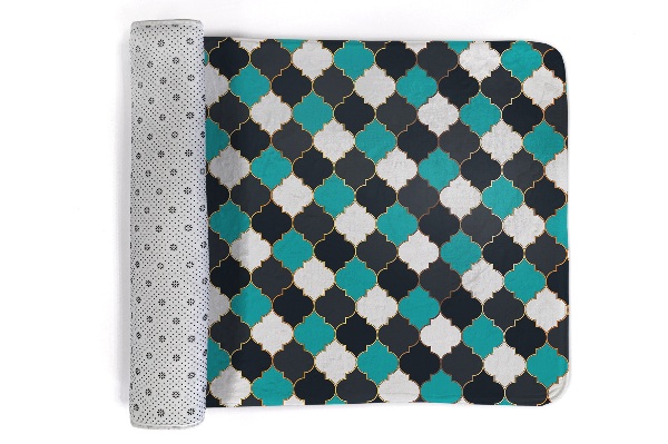 Teppich modern Marokkanisches Mosaik