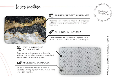 Teppich modern Terrazzo-Muster