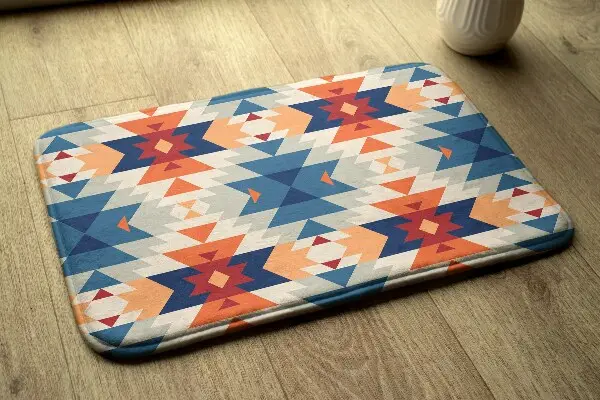 kleiner Teppich Geometrisches Muster