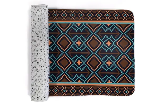 kleiner Teppich Geometrisches Muster