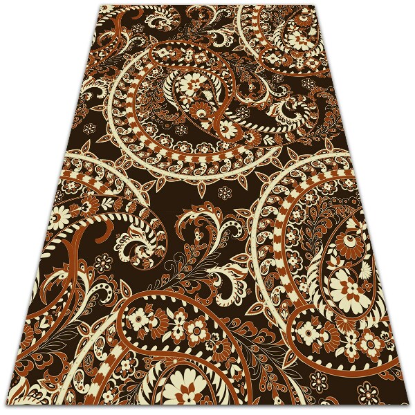 Vinyl teppich Paisley Retro