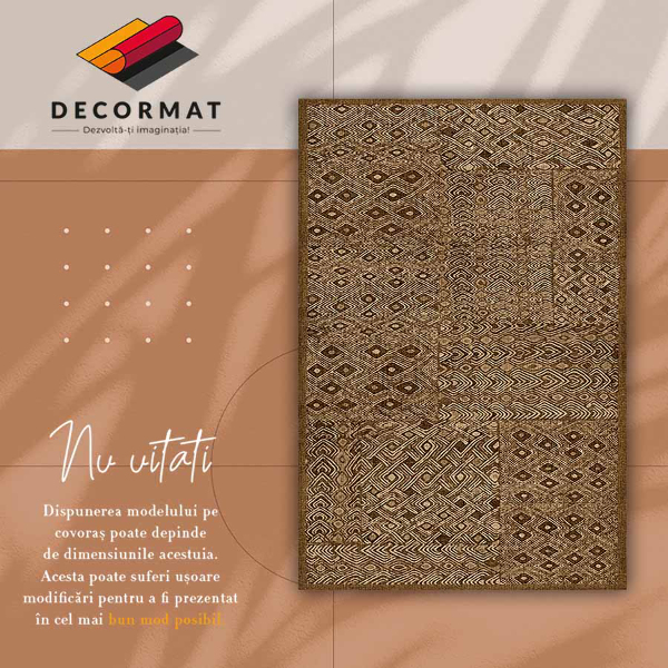 Vinyl teppich Tribal-Muster