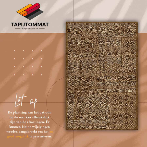 Vinyl teppich Tribal-Muster