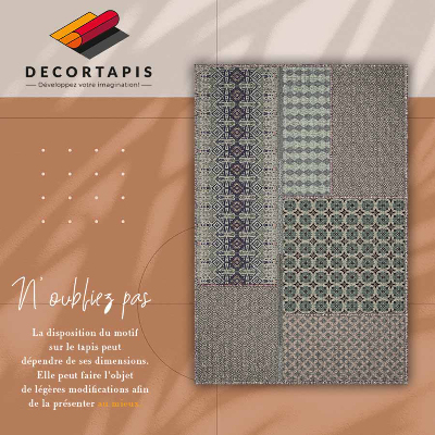 Teppich pvc Aztec-Stil