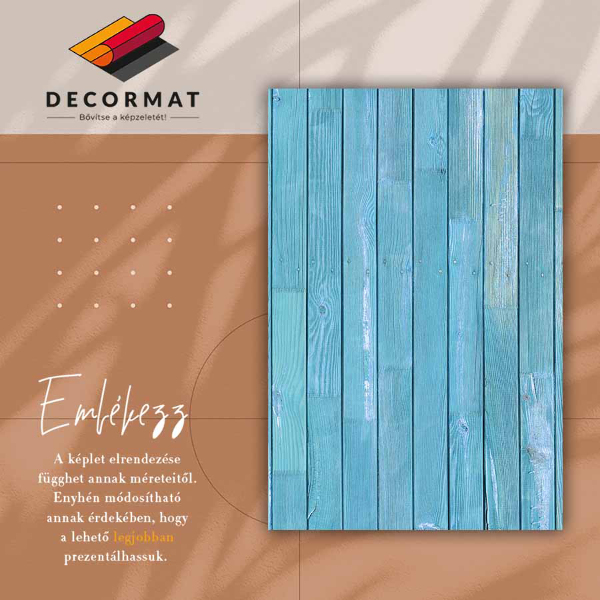 Pvc teppich Blau