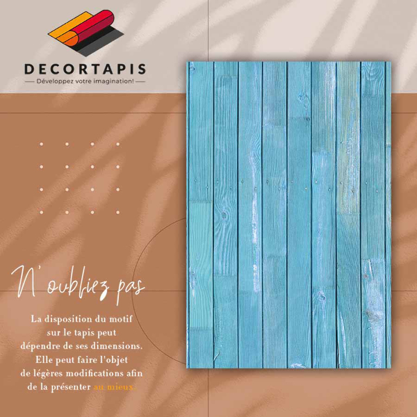 Pvc teppich Blau