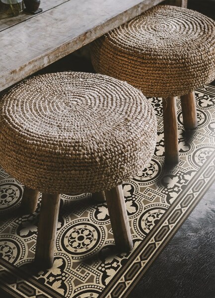 Vinyl teppich Talavera-Stil