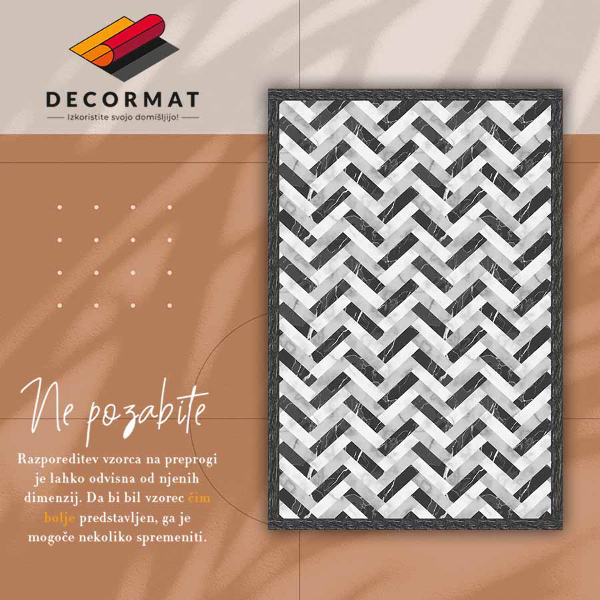 Teppich pvc Marmormosaik