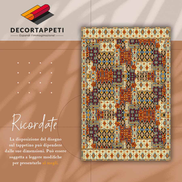 Vinyl teppich Geometrisches Patchwork