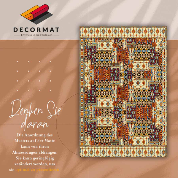 Vinyl teppich Geometrisches Patchwork