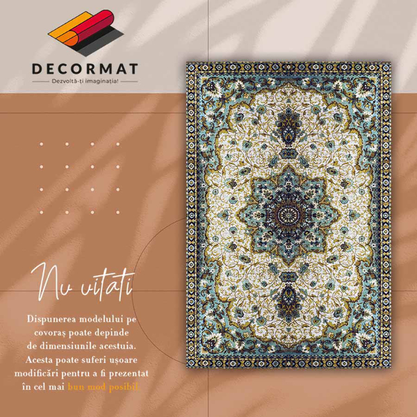 Teppich auf pvc Persische Ornamente