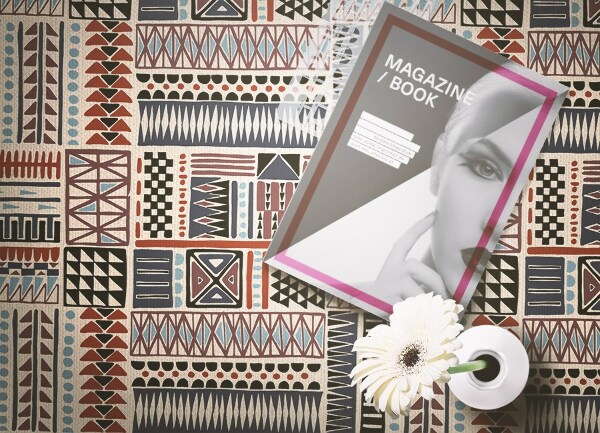 Vinyl teppich Indische Muster