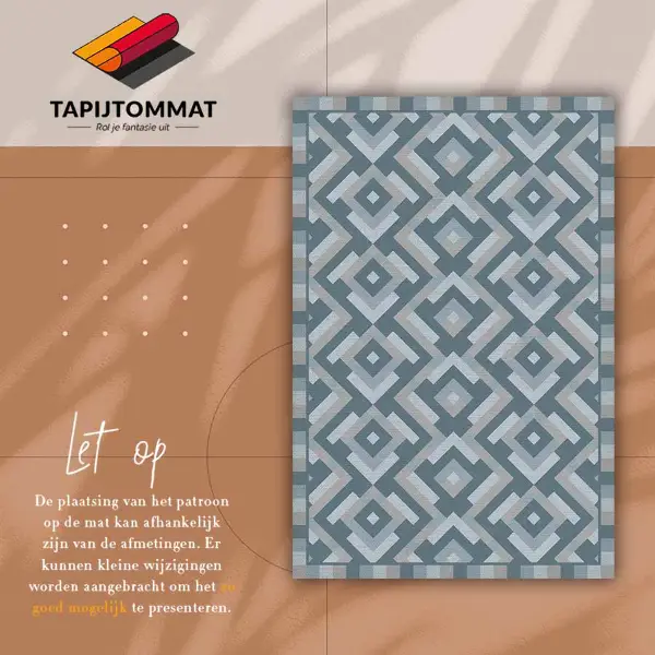 Teppich pvc Aztekische Geometrie