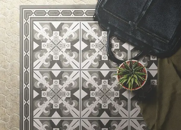 Teppich pvc Geometrische Romanen