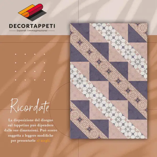 Teppich pvc Modernistische Streifen