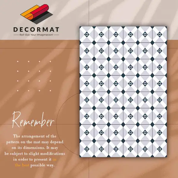 Pvc teppich Geometrische Romanen