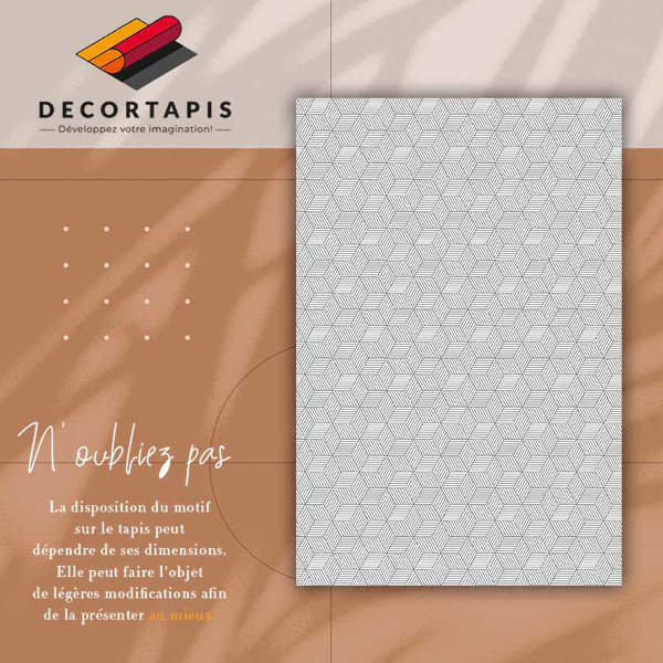 Vinyl teppich Geometrischer Knöchel