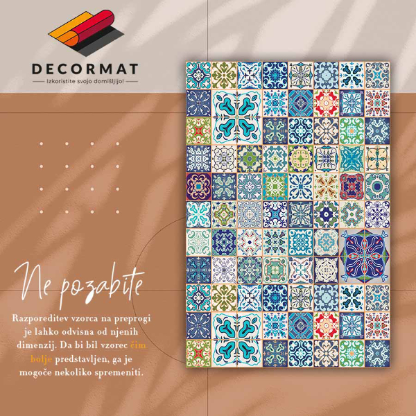 Vinyl teppich Portugiesisches Muster