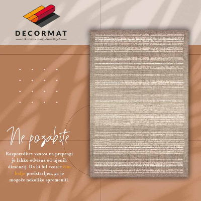 Pvc teppich Beige Stoff