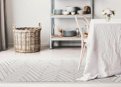 Pvc teppich Bretter in Herringbone