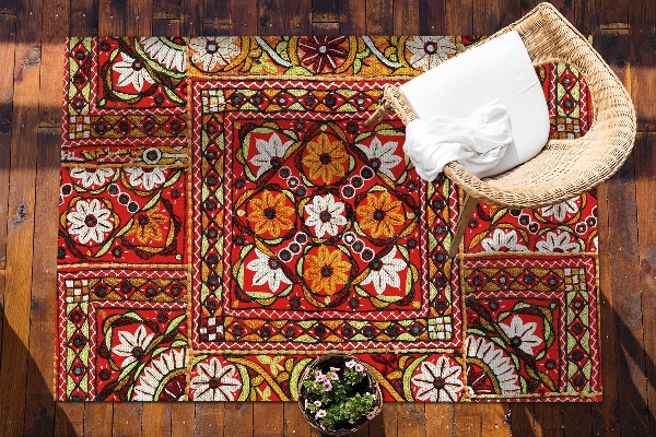 Gartenteppich Türkisches Design
