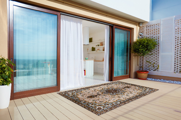 Terrassenteppich Mietwost-Stil
