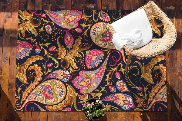Terrassenteppich Buntes Paisley