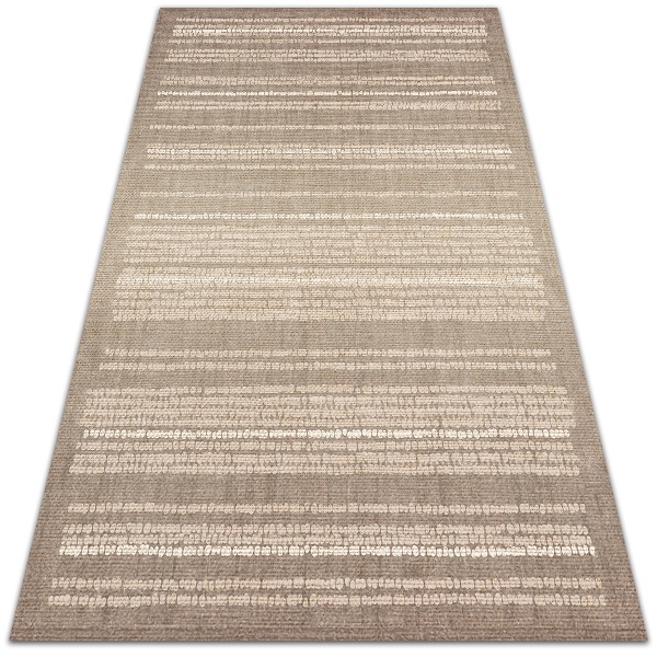 Teppich terrasse Beige Stoff