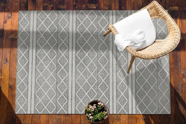 Teppich außenbereich Geometrisches Romany-Muster