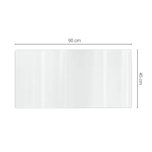 Weiches Glas für den Schreibtisch