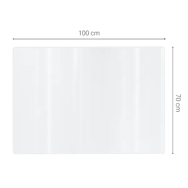 Weiches Glas transparent