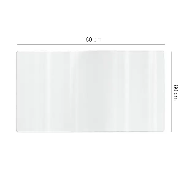 Weiches Glas transparent