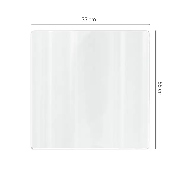 Weiches Glas transparent