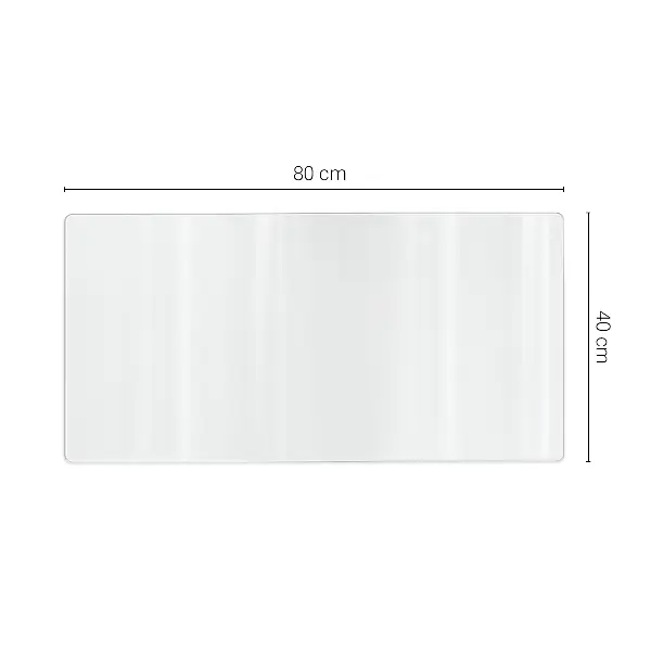 Weiches Glas transparent