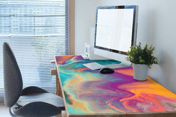 PVC Schreibtischmatte Bunte Muster