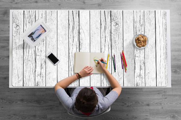 Büro-Schreibtischmatte Weiße Boards