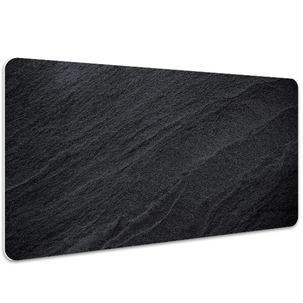 PVC Schreibtischmatte Schwarzer Sand