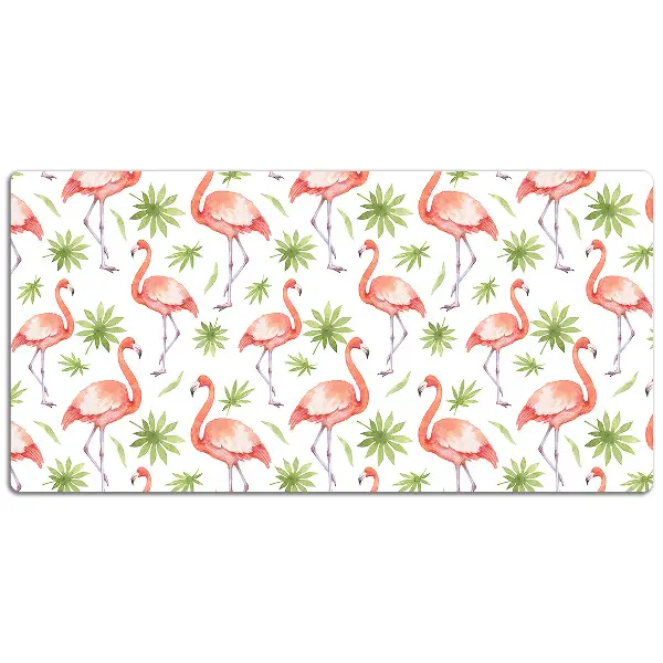 Schreibtischunterlage Flamingos